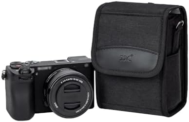 JJC Carrying Case Pouch for Sony A6700 A6000 A6400 Camera+16-50mm Kit Lens by JJC