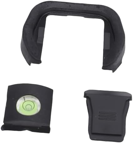 Camera Eyecup Hot Shoe Cover Spirit Level Kit, Soft Silicone Eye Cup Viewfinder with Bubble Level for R5 & R6 Cameras, Ideal for Photography - Image 5