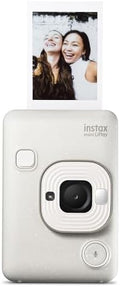 Fujifilm INSTAX Mini LIPLAY Hybrid Instant Camera - Misty White by FUJIFILM