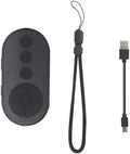 Upgraded Wireless Camera Remote Control with Zoom for iPh0ne Android, Versatile Shutter with Front/Rear Camera Switch for Photo & Video, Smartphone Remote Clicker-Black by Zafina-UP