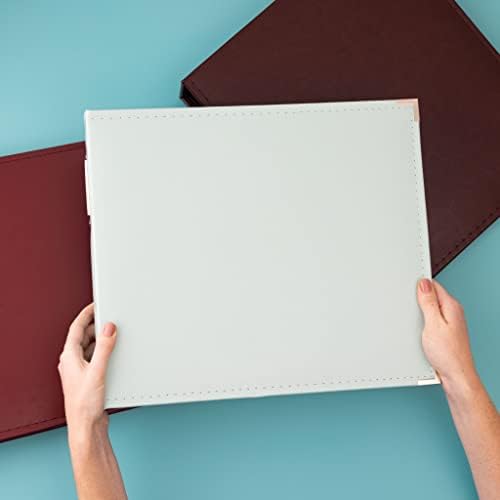 We R Memory Keepers 12x12 Photo Album Cinnamon Protect Memories & Photos, Acid-free Faux Leather, Snag-free Rings, Includes 5 Page Protectors, Scrapbooking - Image 6
