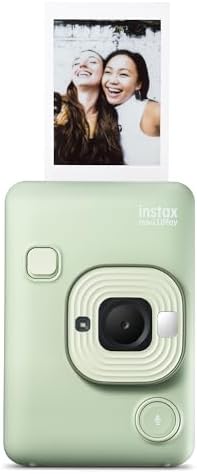 Fujifilm INSTAX Mini LIPLAY Hybrid Instant Camera - Matcha Green by FUJIFILM