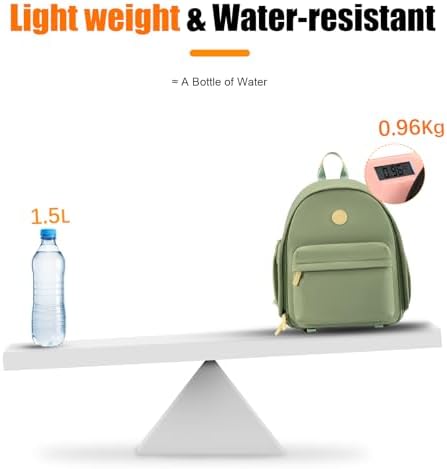 Cwatcun Midi Camera Backpack for Women, Compact DSLR Bag with Tripod Strap - Image 5