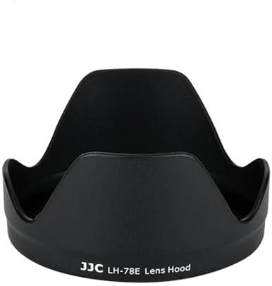 EW-78E Reversible Lens Hood Shade Protector for Canon EF-S 15-85mm f/3.5-5.6 IS USM LENS, Replaces Canon EW-78E Lens Hood by JJC