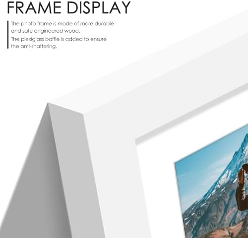 DUENPY 12x16 Collage Frame For 4 5x7 Photos White - Image 5
