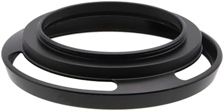 46mm Hollow Lens Hood 46mm Screw in Curved Vented Lens Hood - Image 2