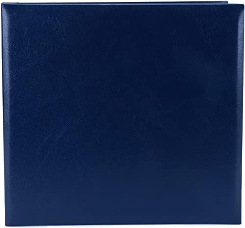 Pioneer Photo Albums Pioneer Leatherette Postbound Album, 12-Inch-by-12-Inch, Navy - Image 2