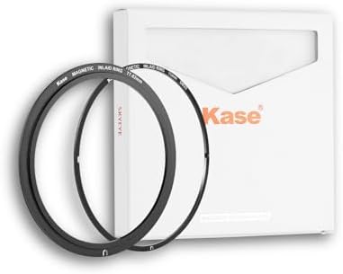 Kase 52mm Magnetic Screw in Adapter Ring Kit, Brass Magnetic to Threaded Filter Adapter Rings for Camera Lenses, Ultra-Thin 3.4mm Profile, Quick-Release Design, Compatible with UV CPL ND Filters by KaseFilter