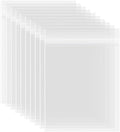 Golden State Art 50 Pack 8x10 Acid-Free Crystal Clear Sleeves Storage Bags by GoldenStateArt