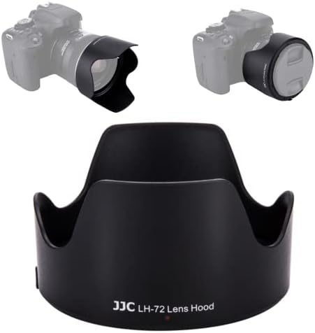 JJC EW-72 Reversible Dedicated Lens Hood Shade Protector for Canon EF 35mm f/2 is USM Lens Replaces Canon EW72 by JJC