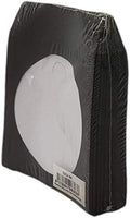 BestDuplicator Black Cd/DVD Paper Media Sleeves Envelopes with Flap and Clear Window (100 Sleeves) by BestDuplicator