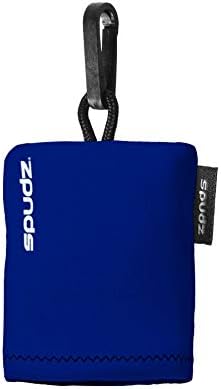 SPUDZ Classic Microfiber Lens Cleaner – Clip-On Pouch, Washable – for Binoculars, Scopes, Glasses, Screens | Classic | Navy Blue, 10 x 10 Inch by SPUDZ