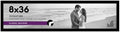Americanflat 8x36 Picture Frame - Engineered Wood - Black by Americanflat