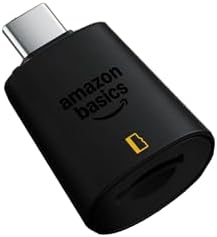 Amazon Basics Micro SD Card Reader USB-C 3.0, High Speed Data Transfer up to 200MB/s, Compatible with Smartphones, Tablets, Laptops - Image 4