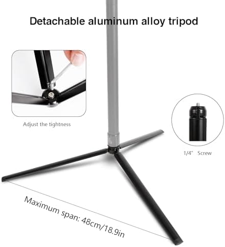 118" Carbon Fiber Invisible Selfie Stick & Tripod for Panoramic Camera - Image 5