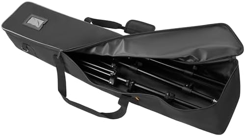 Multifunctional Tripod Bag 40 X 7 X 7 Inches / 101.5 X 18 X 18 cm Heavy Duty Tripod Carrying Case with Handle for Lights, Speakers, Cameras, Booms, Microphone Stands, Black - Image 2