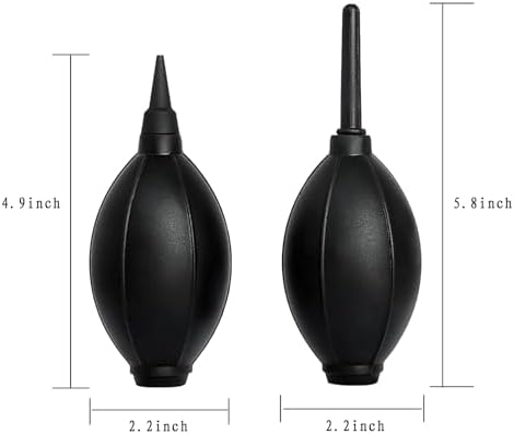 Silicone Soft Tip Manual Air Blower, Watch, Camera Dust Cleaner Dual Nozzle - Image 2
