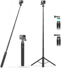 VRIG 160cm/63 Quick-Release Selfie Stick Tripod for Action Camera, AC-40S by VRIG