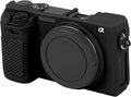 Camera Case for Sony Alpha A5000 A5100, Fullbody Soft Silicone Protective Cover Housing Rubber Shockproof Dustproof Body Skin for Sony Alpha A5000 A5100 ILCE-5000 Digital SLR Camera Bag Black by Unknown