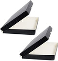 Lineco Clamshell Archival Storage Box, 11.5x17.5x1.75 In, Black, Pack of 2 by Lineco