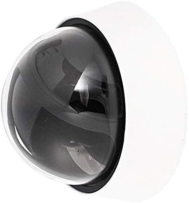 Dome Security Camera Cover Plastic Black and White - Image 3