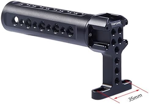 Handgrip TopHandle with Cold Shoe Mount 1/4"-20 and 3/8"-16 Threaded Holes for Camera Rigs - Image 5