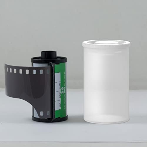 Film Canisters with Caps, Film Canisters, 35mm Case, White, 8oz, 60 Pack - Image 2