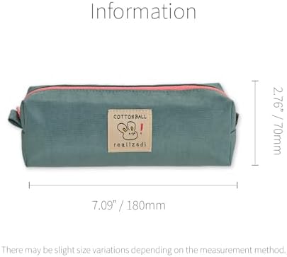 Monolike Unmatched Friends Block Pencil Case, Blue - Pencil Pouch, Portable Pencil Bag, Pencil Case, Office Pouch case, Soft - Image 2