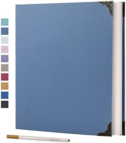 Vienrose 3-Ring Self-Adhesive Photo Album 9x10.6 In, 40 Pages, Skyblue by Vienrose