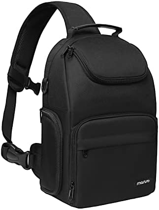MOSISO Camera Sling Bag, Camera Case Crossbody Photography Bag, Black by MOSISO