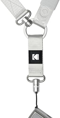 KODAK Multi-Purpose Camera Strap (Silver) - Quick-Detach System, Lightweight, Durable Metal Swivels, Multiple Usages, SLR Cameras, Compact Cameras, Smart Phones - Image 4