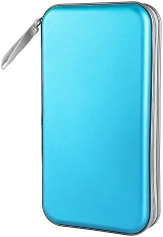 Siveit CD DVD Cases 96 Capacity Disc Storage Binder for Car(Sky Blue) by Siveit