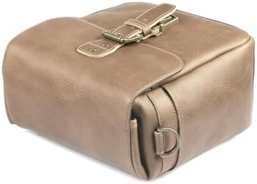 MegaGear Genuine Leather Camera Messenger Bag Mirrorless Portable electronic device cover - Image 6
