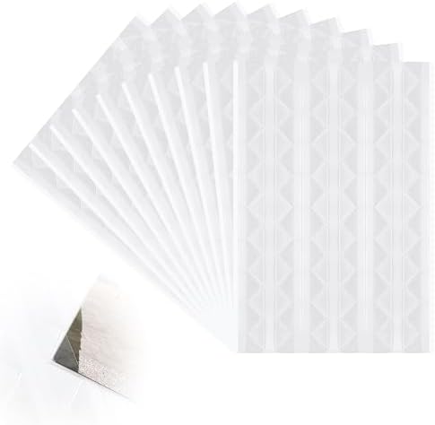 1020 PCS Self Adhesive Photo Corners, Clear Picture Edge Stickers by Juxiamal