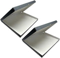 Lineco Clamshell Archival Storage Box, 23.5x30.5x1.75 Inch, Gray, Pack of 2 by Lineco