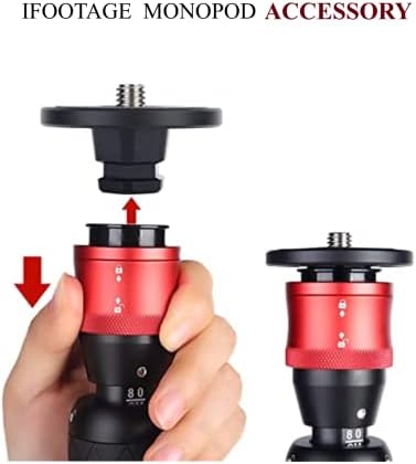 IFOOTAGE Cobra 3 Cobra 2 Quick Release Plate Mount 1 Pack - Image 3