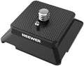 NEEWER Arca Type Quick Release Plate with 1/4" Screw, Camera Tripod Mount Adapter QR Plate Accessory Compatible with DJI RS Series Gimbal Stabilizer Action Camera Phone Cage, UA078 by Neewer