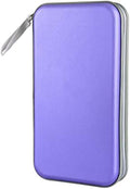 Siveit CD DVD Cases 96 Capacity Disc Storage Binder for Car(Lavender) by Siveit