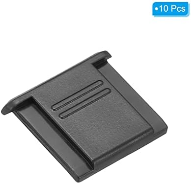 PATIKIL 12mm Universal Camera Hot Shoe Cover Cap, 10 Pack Hot Shoe Cap Hot Shoe Protector Plastic Suitable for Nikon for Fujifilm for Pentax DSLR/SLR Camera, Black - Image 3