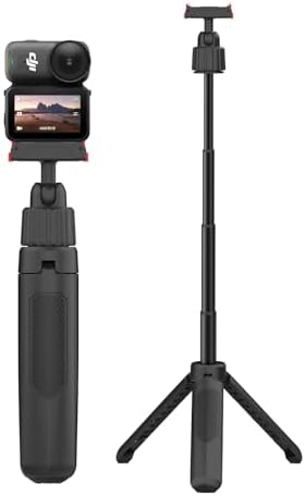 40cm/15.75" Selfie Stick Tripod Stand for Osmo Nano Action 6 with Magnetic Quick Release Adapter, 360 Mini Extension Rod Extended Pole Handle Grip Monopod for DJI Nano Osmo 6 Accessories by Unknown