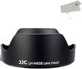 Lens Hood for Canon RF 24mm F1.8 Macro is STM,EF 24mm 2.8 is USM and EF 28mm 2.8 is USM Lens,Reversible Lens Shade Replace Canon EW-65B Lens Hood, Compatible with 52mm 58mm Filters and Lens Cap by JJC