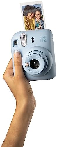Fujifilm Instax Mini 12 Instant Camera + Minimate Custom Case + Fuji Instax Film 20 Sheets Twin Pack (Pastel Blue) - Image 6
