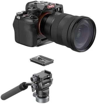 SmallRig CT190 72" Pro Video Camera Tripod with Leveling Base - Image 4