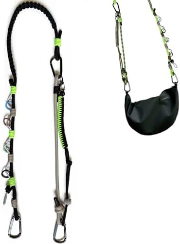 DAOSUN Adjustable Bag Strap Purse Straps Replacement Crossbody, Paracord Rope Heavy Duty Shoulder Straps for Bags Cameras by Unknown