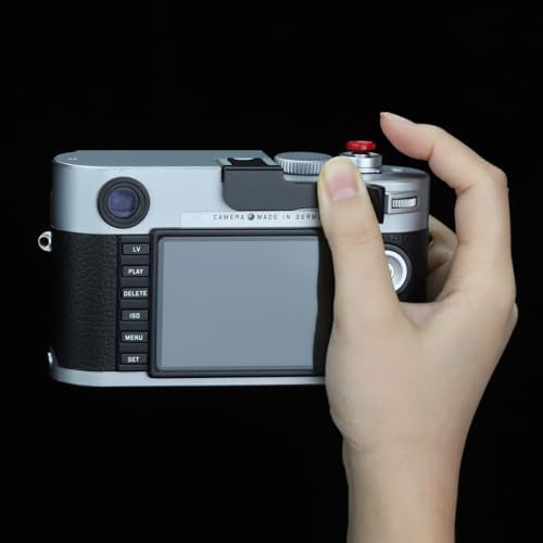 Haoge THB-M24B Metal Hot Shoe Thumb Up Rest Hand Grip for Leica M Typ240 M240, M-P Typ 240 M240P, M Typ262 M262, M-D Typ 262 Camera Black - Image 2