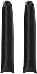 Tripod Case Bag, Nylon Tripod Storage Bag, Long Foldable Monopod Compact Carrying Organizer Pouch- Fitting for (Monopod/Light Stand/Umbrella/Travel) 39 x 8 In & 2 Pack & Black by YELARXI