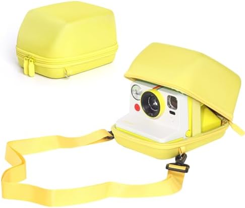 Camera Case for Polaroid Now/Now+/I-Type/Flip Instant Camera,Yellow by wogozan