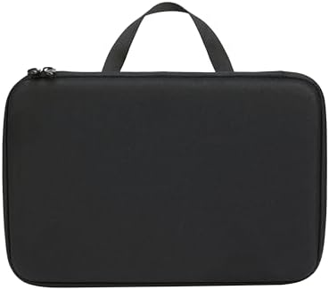 Amazon Basics Large Carrying Case for GoPro And Accessories, 13 x 9 x 2.5 Inches, Black, Solid by AmazonBasics