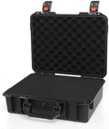 16in Waterproof Hard Shell Case with DIY Customizable Foam Insert (15 x 11 x 4.7in Interior) by AxiGear