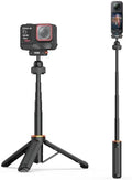 VRIG 15.9" Extended Selfie Stick Tripod for Insta360 X6/Ace Pro2, Magnetic Quick Release Selfie Sticks Handle Grip,360° Portable Vlog Monopod Pole for Insta360 X5/X4/ACE Pro/Ace Accessories by VRIGSelect
